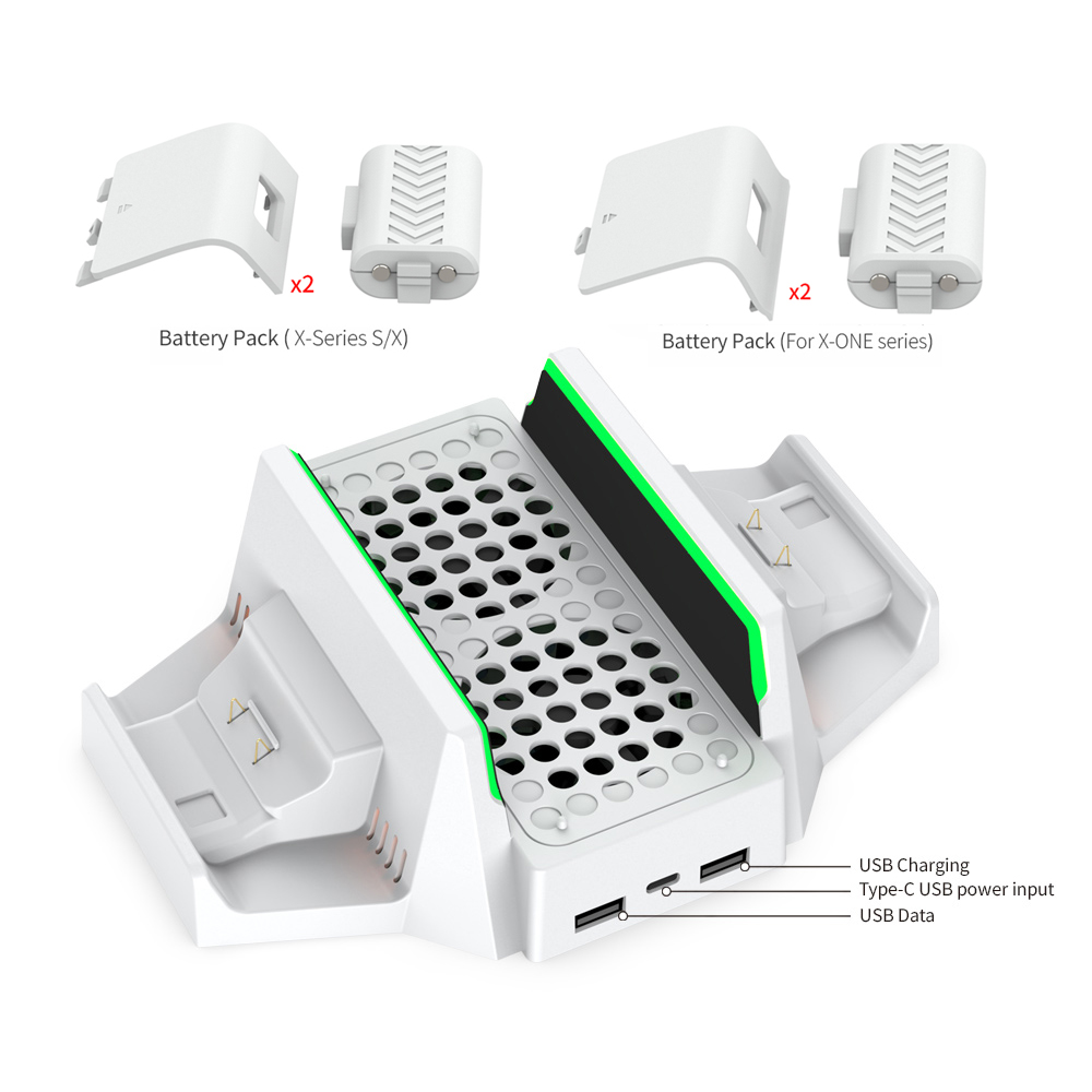 DOBE Multifunctional Cooling Stand TYX-0663 For Xbox Series S DOBE Multifunctional Cooling Stand TYX-0663 For Xbox Series S